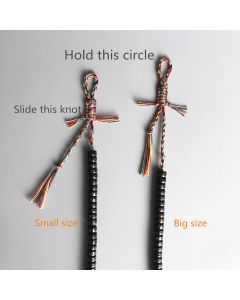 Braided Cotton Lucky Knots Bracelet